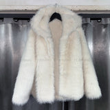 フーディーフォックスファーJK(White)