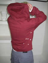 Vintage Star Cropped Zip-Up Hoodie (4c)