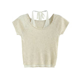 Reni Halter Knit Top