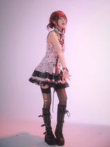 EvilTooth ct06-4 Series Graffiti Band Performance Outfit Subculture Hot Girl Sweet and Cool