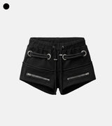 X Eyelet Shorts