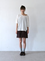 ボヘミアンデストロイドTシャツ (ホワイト)