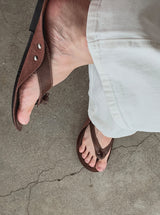 Stran Leather Flip-flops
