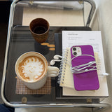 5color hard cases (plum)