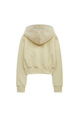 bt フードジップアップ (yellow)