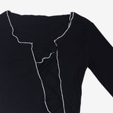 Lutz Corset Wave Crop Tee
