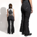 SOFT SHELL CLIMBING PANTS - BLACK