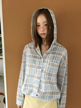 Ranel check hoodie (2color)