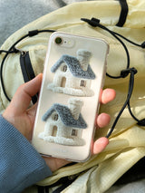 blue house case (Jelly hard)