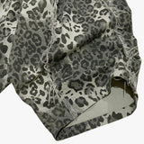 leopard grunge capri shorts_grey