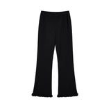 Soft Frill Easy Pants