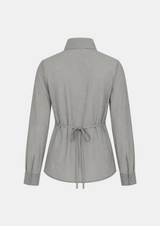 Noelle Draped Tie Blouse