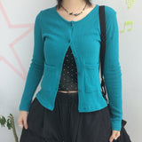 punching pocket cardigan