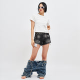 マムズフェイバリットフィットピンタッククロップTシャツ