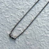Mist Silver Core Necklace