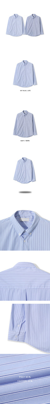 [S/S] スプリングストライプシャツ(2color)