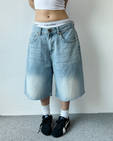 LIGHT BLUE DENIM BERMUDA💦🩵💙 - 3 SIZES