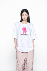 25SS エイリアンベアショートスリーブTシャツ ホワイト