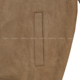Underbar YKK Two-Way Single Suede Jacket