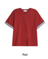 Ed High-Density Roll-Up Color Matching Short Sleeve Tee