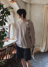 ミトリネンシースルーロングスリーブ