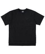 Cut Panel Layer Tee Black