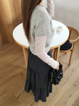 Personal crop knit