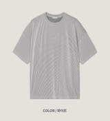 Pleate Over Fit Short Sleeve T-shirt