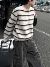 (24fw) ピノモヘアダンガラニット