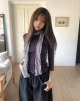 キニー アジャストピンタックデニムパンツ