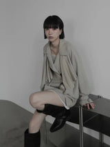 Arne Shawl Low Trench Coat