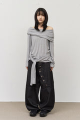 Covered Balloon Denim