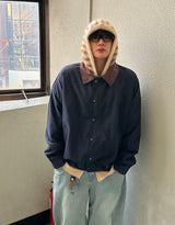 two tone blouson