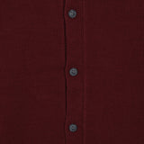 [Unisex] RÉSERVE BUTTON OVER FIT CARDIGAN [BURGUNDY]
