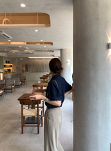 [Lè made] Lè made サマーリネンワイドスラックス / 3 colors