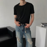 DVロイ マッスルフィット 半袖Tシャツ(3 colors)