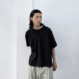 Structured Cut Henley SS