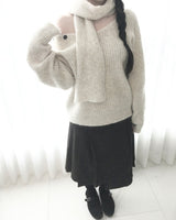 コージーラブニット (knit+muffler set)