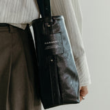 NIA Medium Leather Shoulder Bag