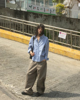 Linen Regular Checkered Shirt