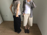 ピグメントコットンツイルパンツ (3color)