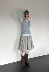 DEAR FRILL MIDI SKIRT