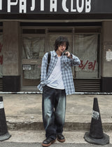 Kure Tiger Washing Balloon Denim