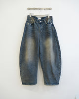 Stud Patch Denim Pants