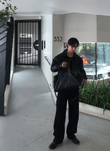 Look Aposs Boston Leather Big Bag Travel Bag