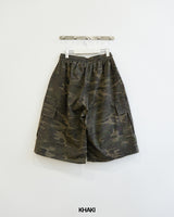 Terran Camo Cargo Bermuda Pants