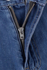 Cooling Washed Straight Jeans