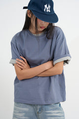 セミクロップドデイリーTシャツ