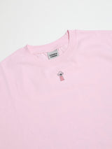DOODLE SKULL TEE - PINK