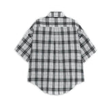 Studded check shirts (White)